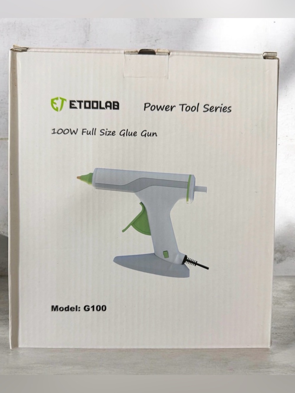 Etoolab 100W Full Size Glue Gun NIP/NWOT